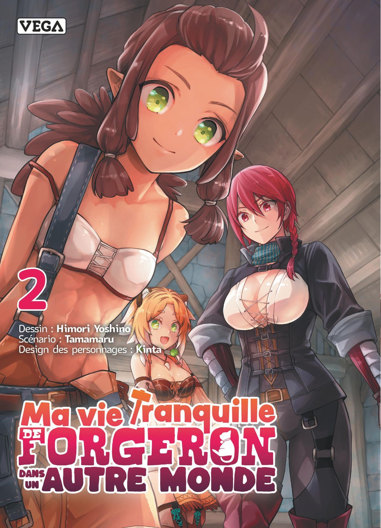Ma vie Tranquille de forgeron dans un autre monde - Tome 2